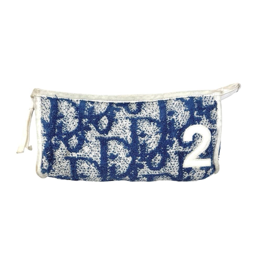 Dior Oblique Terry Cloth Pouch